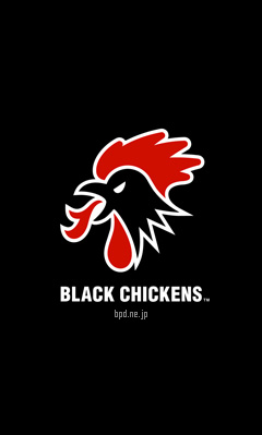 black chickens ロゴ